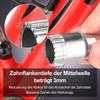 TBoonor Bicycle Bottom Bracket Remover, Tool Crank Puller Remover, 24
