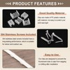 MECCANIXITY LED Neon Mounting Clips Holder, Mounting Bracket Support Fixing