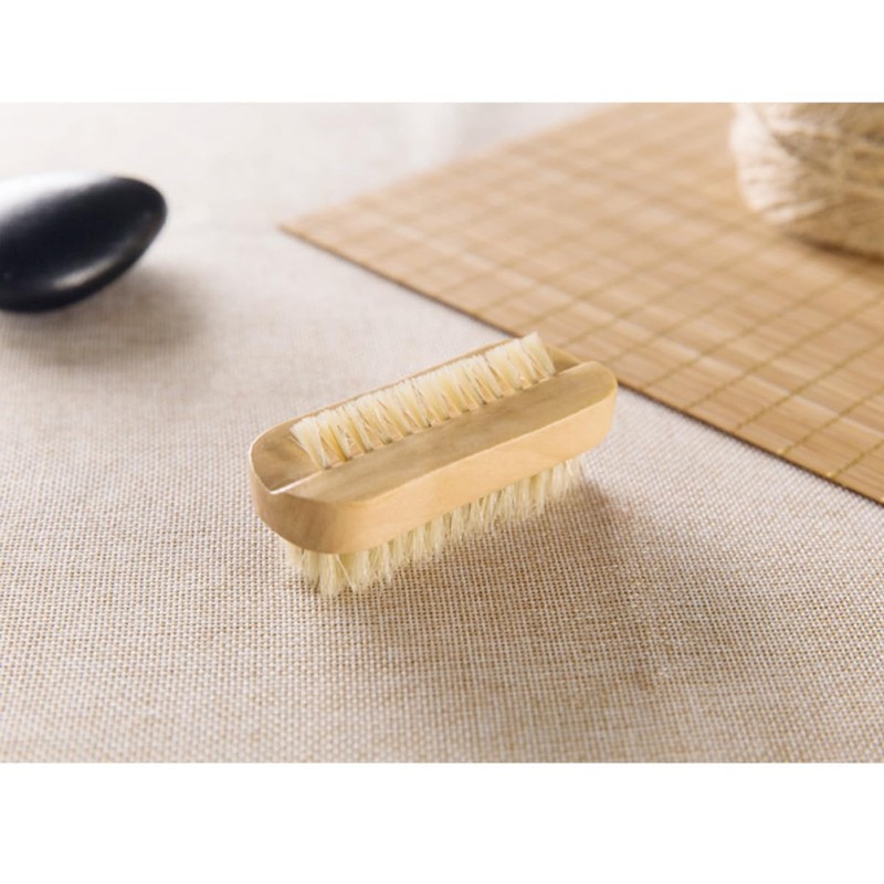 Healvian 5pcs Pig Mane Cleaning Brush Nail Brush for Hand