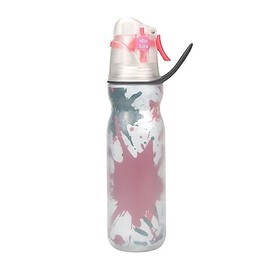 efiLneerG Insulated Sports Water Bottle with Spray Mist and Sip Kids Cool Misting Water Bottles School for Gym Cycling Climbing 20 OZ, Leak Proof Squeeze Cold Waterbottle