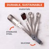 Full Circle Skinny Dip Stainless Steel Measuring Spoons – 4-Piece