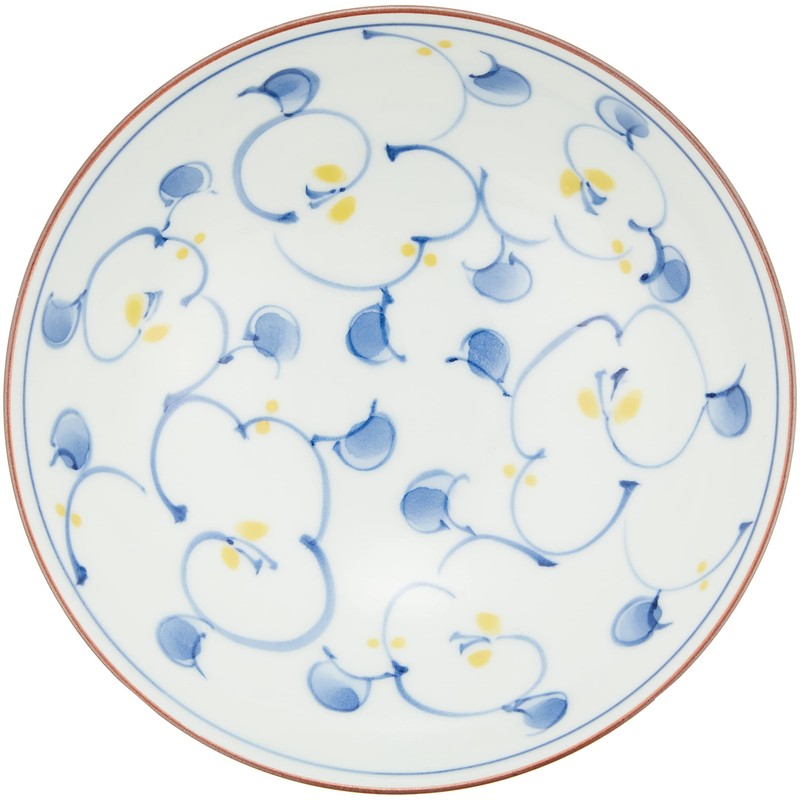 Hamatou Hasami Pottery 189272 Karatama Toen Rice Bowl, Small, Diameter