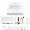Mac mini Docking Station Type C 10in2 Silver/M.2+2.5" SSD/HDD HDMI