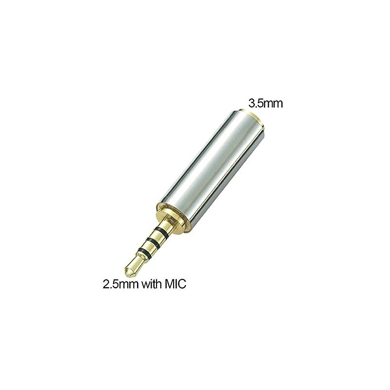 COHEALI Audio Adapter Stereo Mono Headphone Converter Compact Design for