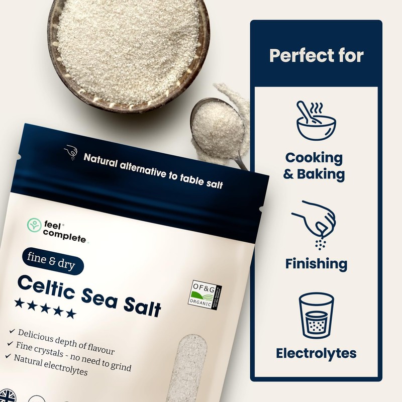Feel Complete | 400g Fine & Dry Celtic Sea Salt