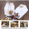 SANBREVE 50pzs Cajitas Papel Kraft Dulces Regalo Fiesta Candy Carton