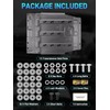Transmission Skid Plate Compatible with 2015-2022 Ford F150 4WD 2.7L