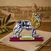 3 ARCHES USA Lion of Judah Statue - Metallic Gold