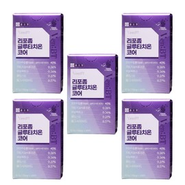 Chong Kun Dang Liposome Glutathione Liposome Core Film Liposm Glutathione Whitening Collagen Antioxidant 5 boxes / 종근당 리포좀 글루타치온 리포솜 코어 필름 리포즘 글루타티온 미백 콜라겐 항산화 5박스
