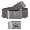 2Stoned Belt Buckle Matte Embossed Including Bottle Opener in Anthracite