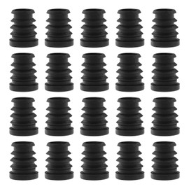 eMagTech 20pcs M8 Threaded Pipe Plugs Plugs Plugs Chair Accessories for Home Gym Equipment Furniture TV Furniture Table Shelves