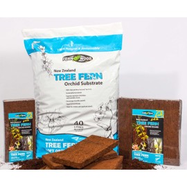 Fern Wood New Zealand Tree Fern Soft Orchid Substrate 40 Liter Bag
