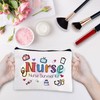 CREATCABIN Nurse Practitioner Bag Nurse Survival Kit Bag Polycotton Cosmetic