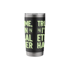 Ethical Hacking Cybersecurity Digital Security Enthusiast Stainless Steel Insulated Tumbler