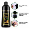 Shampoo Tinte Natural Cubre Canas Negro Nutre Protege