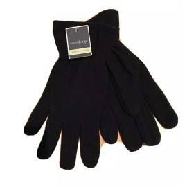 West Loop Womens Fleece Gloves Black 100% Polyester NEW