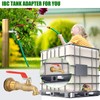 Rain Barrel Spigot 1/2 Inch Quarter Turn Ball Valve Rain
