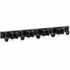Wall-Mounted Broom and Mop Holder – 4 Slots and 5