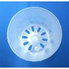 Translucent Plastic Pot, 3.5 inches (9.0 cm), 10 Pieces