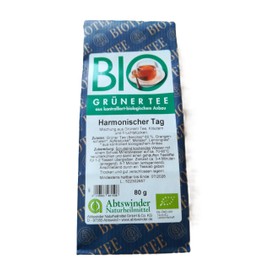 Harmonischer Tag - Mix of Green Tea, Herbs and Fruit Pieces, Bag of Loose Tea, Contents: 80 g