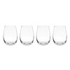 Oneida 896425 5 Oclock Stemless Wine Glasses, Set Of 4