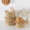 Soul & Lane Botanica Bliss Gold Round Hat Boxes with