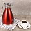 Kuuleyn Thermo Pot, Stainless Steel Coffee Teapot, Double-Walled Vacuum Insulated