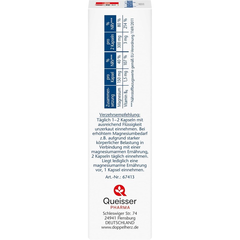 Doppelherz Magnesium Bisglycinate Formula