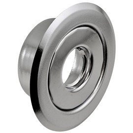 Recessed Fire Sprinkler Escutcheon 1/2 in. IPS - 2 Piece in Chrome - Depth Adjustment Range up to 3/4 in. for Fire Sprinkler Trim