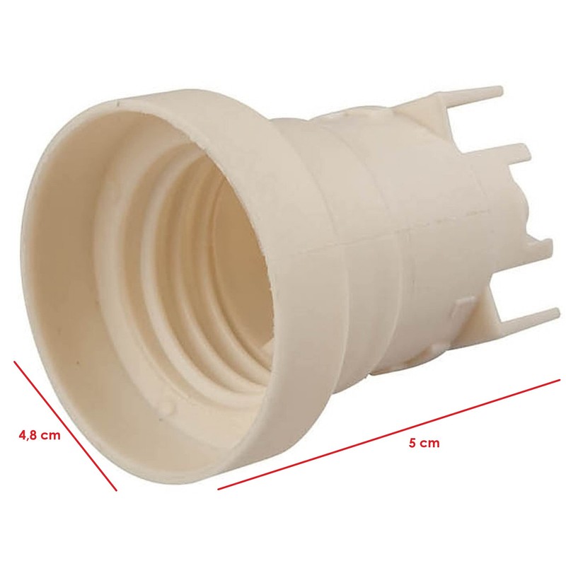Poly Pool PP0480.7X Lamp Holder E27 with Holes