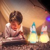 Pack of 2 Easter Gnome Illuminated, Easter Decoration Rabbit Gnome