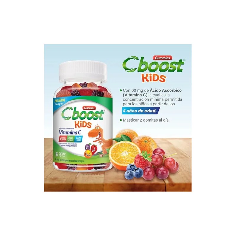 C-Boost - Gomitas Kids con Vitamina C – Suplemento alimenticio