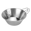 Stainless Steel Camping Sierra Cup Stackable Portable Stainless Steel Sierra