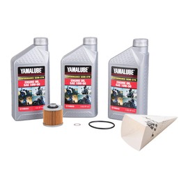 Oil Change Kit With Yamalube Performance Semi-Syn 10W-50 for Yamaha GRIZZLY 600 4x4 1998-2001