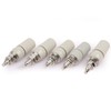 CLDIY Tin Brass Plated Insulated Binding Post Connectors for 5