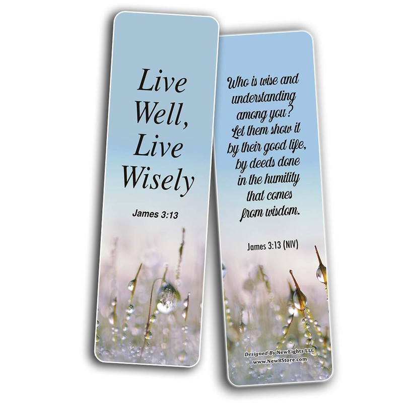 Trusting God with Your Life Christian Bookmarks (12-Pack) - Inspiring