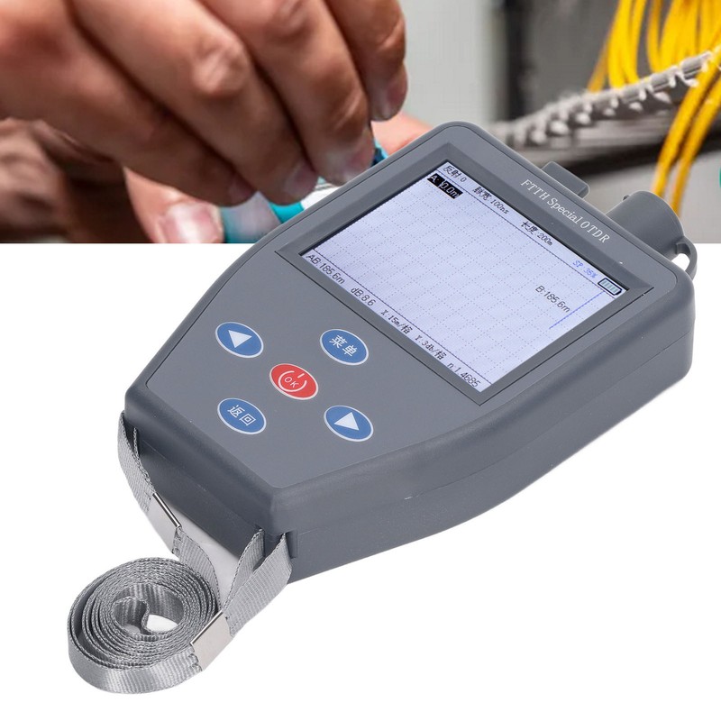 LCD OTDR Optical Time Domain Reflectometer Optical Power Meter Fiber