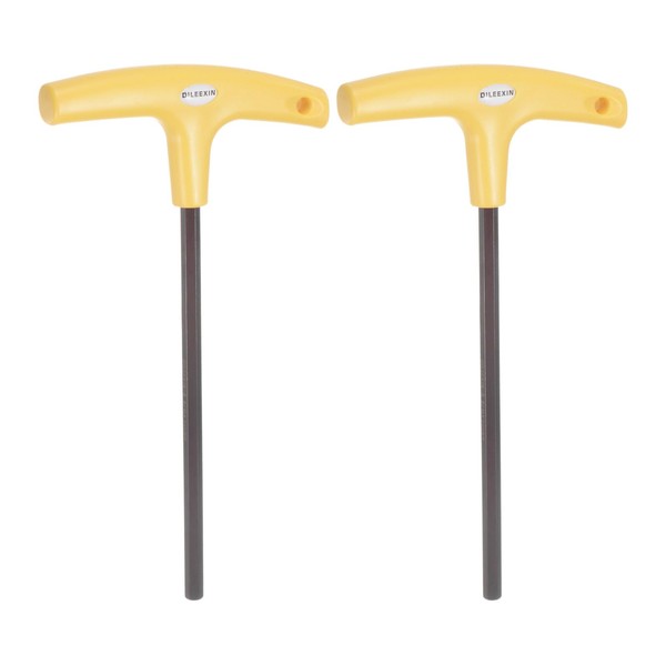 HARFINGTON 2pcs T-Handle Wrench 5/16" SAE Long Arm Hex Key