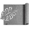 Felt Table Runner, Washable, Table Runner, Still, Grey, Heat-Resistant Felt