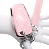 8T69T for Ford Key Fob Cover with Keychain Accessories
