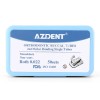AZDENT Dental Orthodontic Buccal Tubes 2nd Molar Monoblock Roth 022