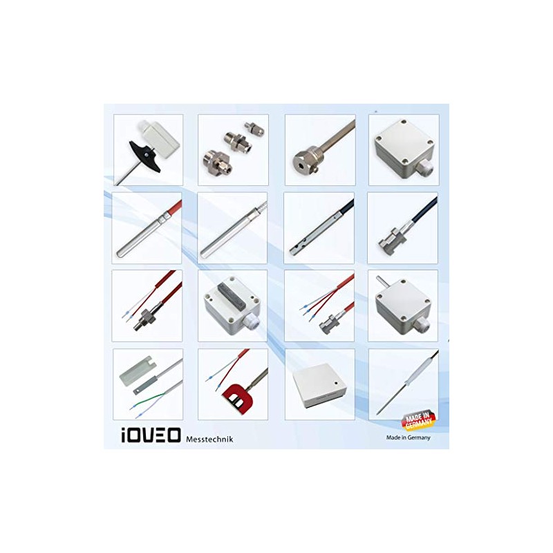 iOVEO 001AF03200 Outdoor Sensor / Outdoor Temperature Sensor, 2-Wire Connection,