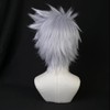 SUNXXCOS NARUTO Cosplay Wig, Heat Resistant, Wig, Costume Accessory (Kakakashi)