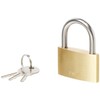 Mannesmann Brass Padlock, M, M 413-50