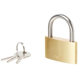Mannesmann Brass Padlock, M, M 413-50