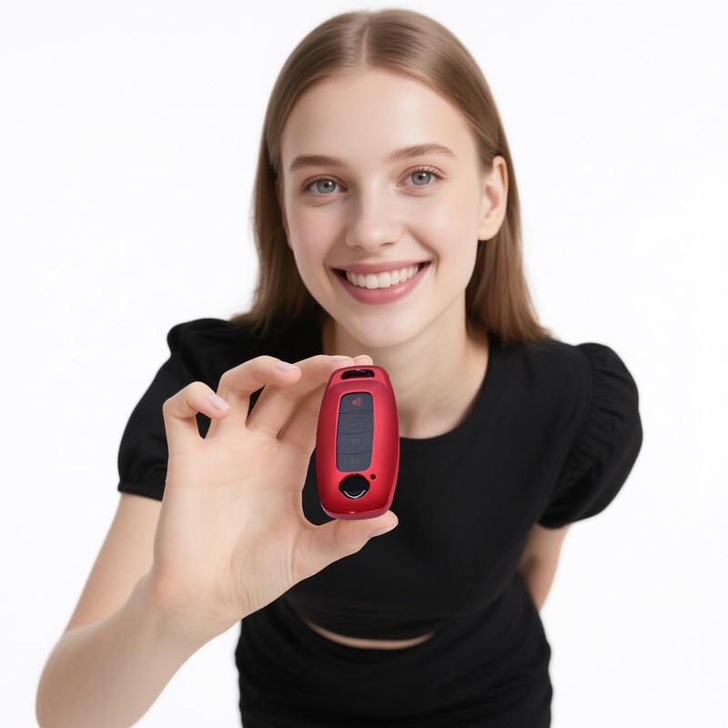 Key Fob Cover for Nissan Rogue Pathfinder Kicks Ariya Frontier,