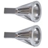 2pcs Deburring Chamfering Device Triangular Handle Deburring External Drill for