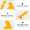 CIYODO 10pcs Car Film Scraper Car Tint Car Squeegee Yellow