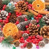 RumonZS Christmas Wreath Making Supplies Kit DIY Xmas Tree Decor