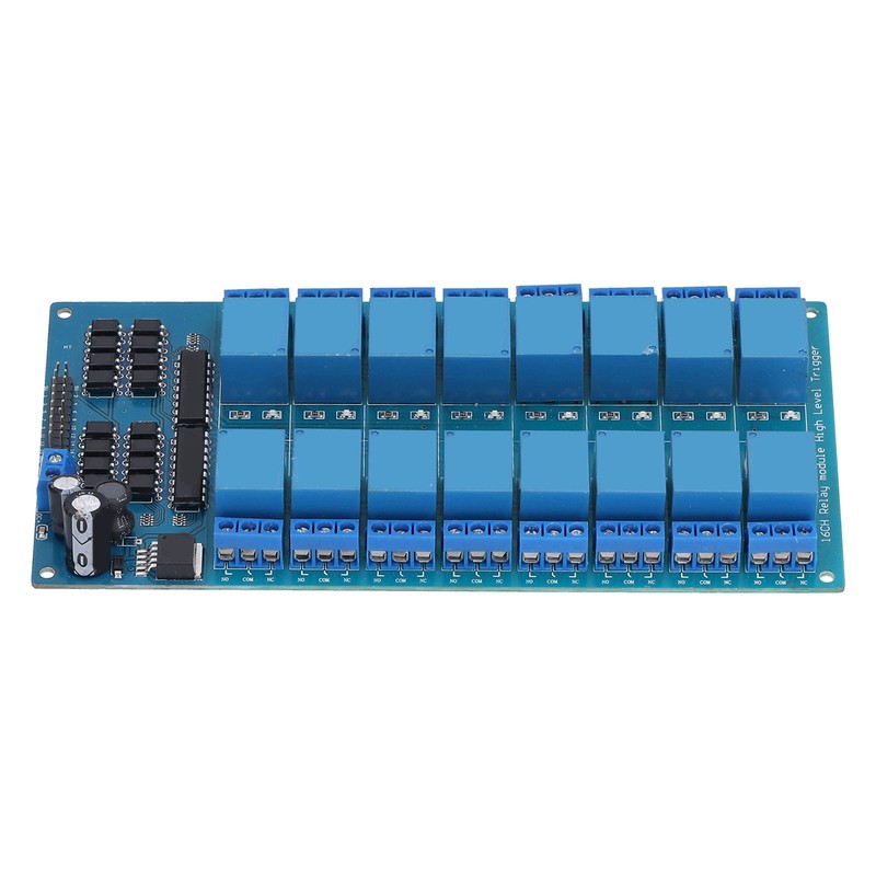 Relay Module 16 Channel with Optocoupler Protection Power Supply High